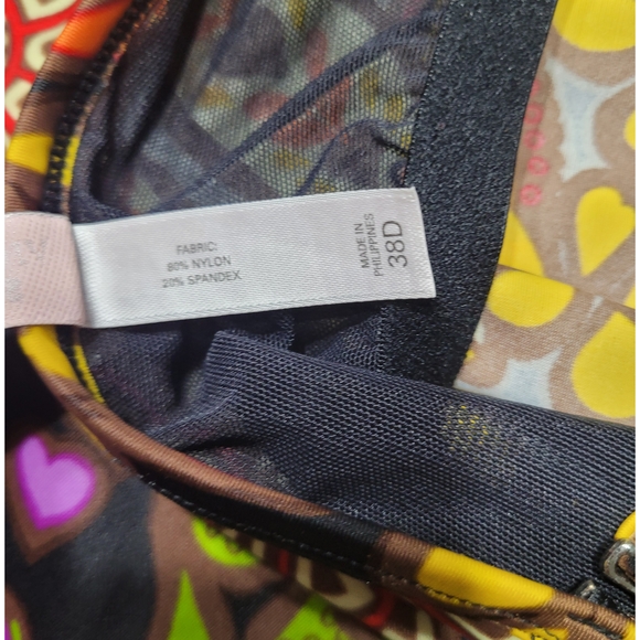 Victoria's Secret Purple and Gold Sleeveless Bustier Tank Top and Bottoms - Picture 11 of 11